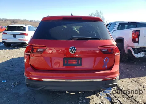 2022 Volkswagen Tiguan Se z USA, uszkodzony, nr VIN 3VV3B7AX4NM175143